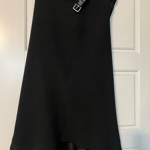 Ralph Lauren Black High Low Skirt